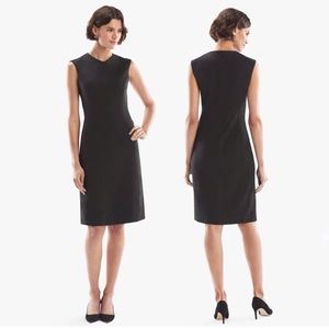 M.M. Lafleur Maggie Textured Ponte Dress